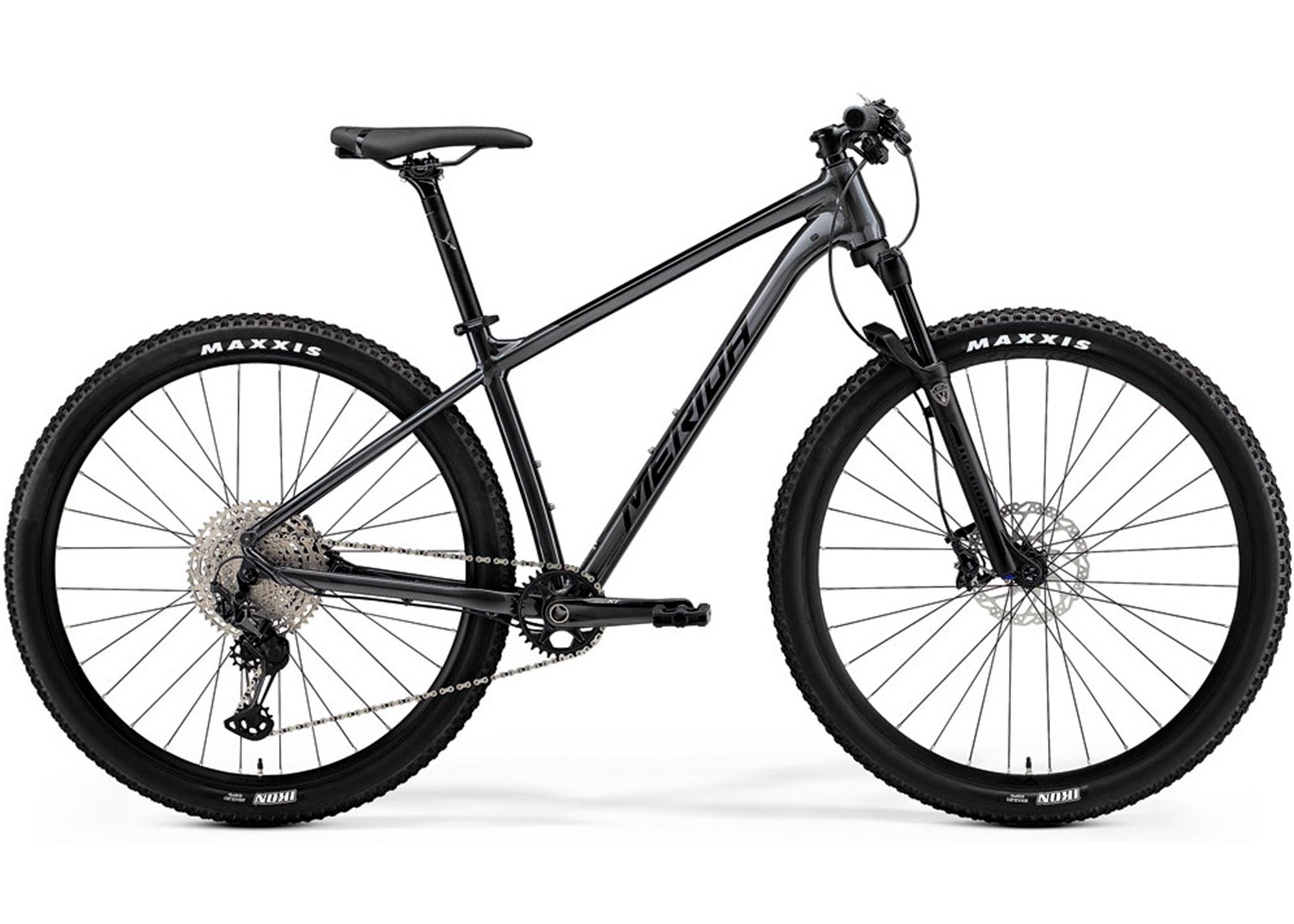 Велосипед 29 Merida BIG.NINE NX-EDITION (2023) рама - XL Dark silver/black