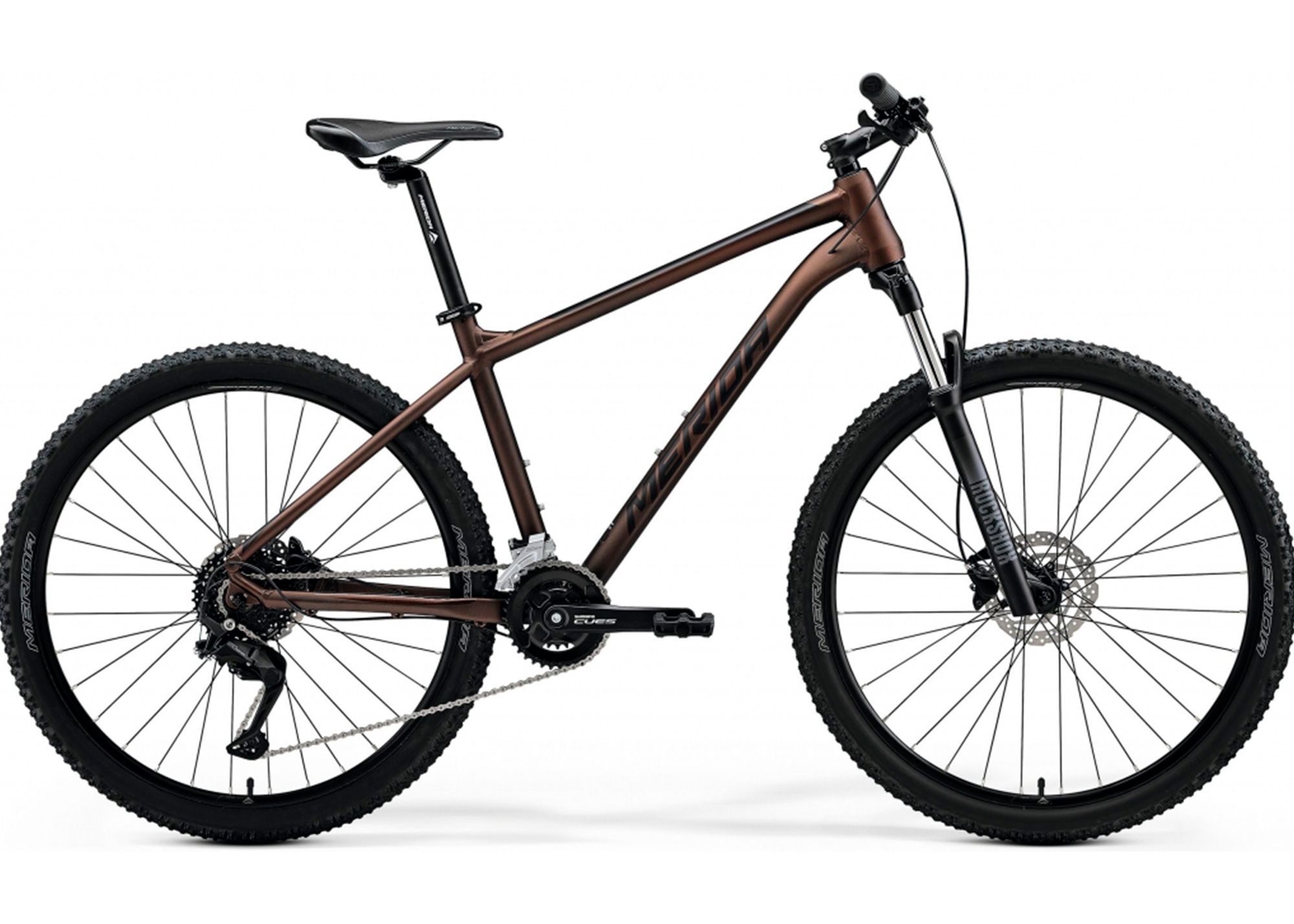 Велосипед 27.5 Merida BIG.SEVEN 60 (2024) рама - S Matt bronze