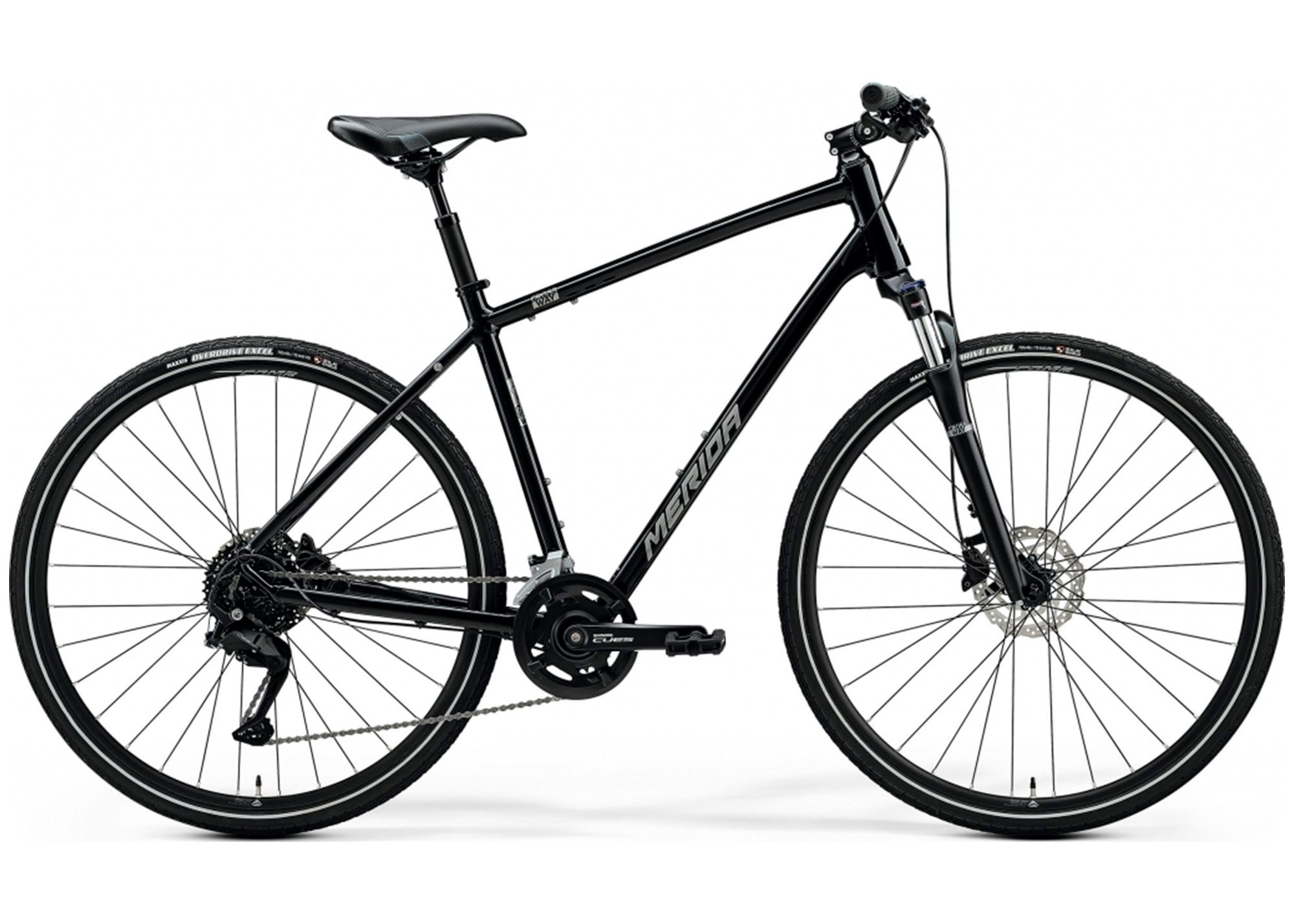 Велосипед 28 Merida CROSSWAY 100 (2024) XL Glossy black