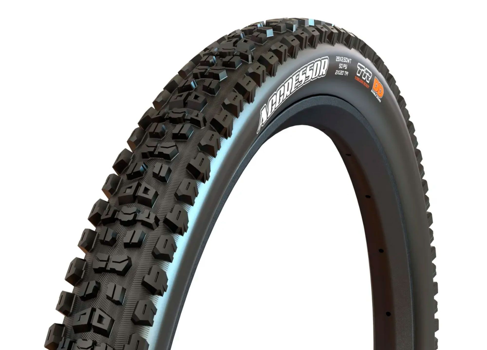 Покрышка 29x2.50WT (63-622) Maxxis AGGRESSOR (DD/TR) Foldable 120x2tpi