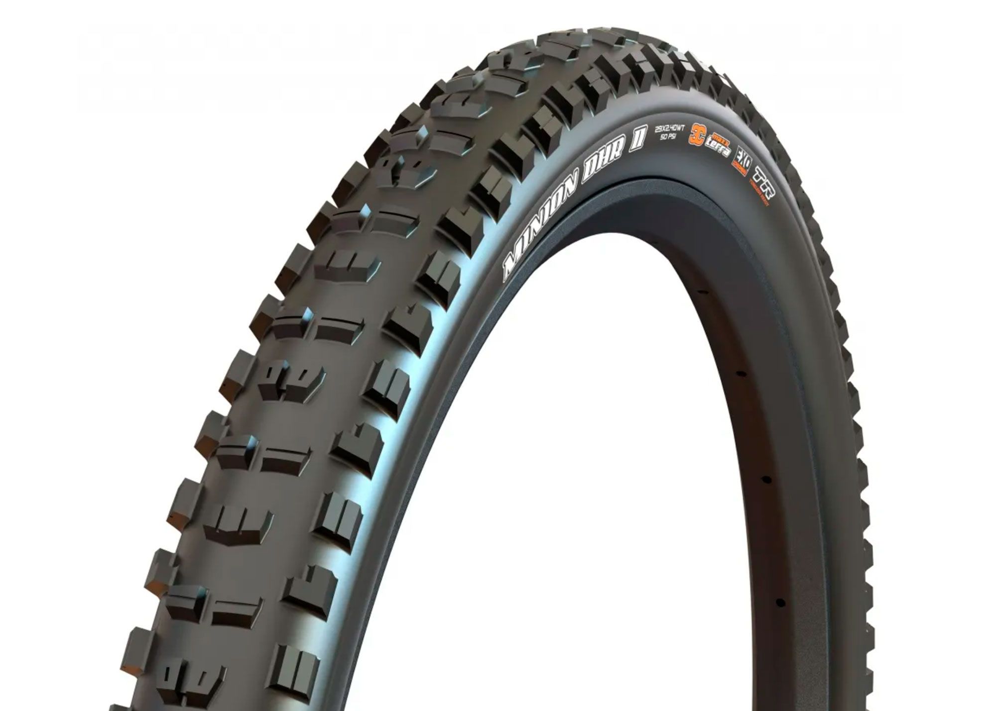 Покрышка 29x2.40WT (61-622) Maxxis MINION DHR II (3CG/DD/TR) Foldable 120x2tpi