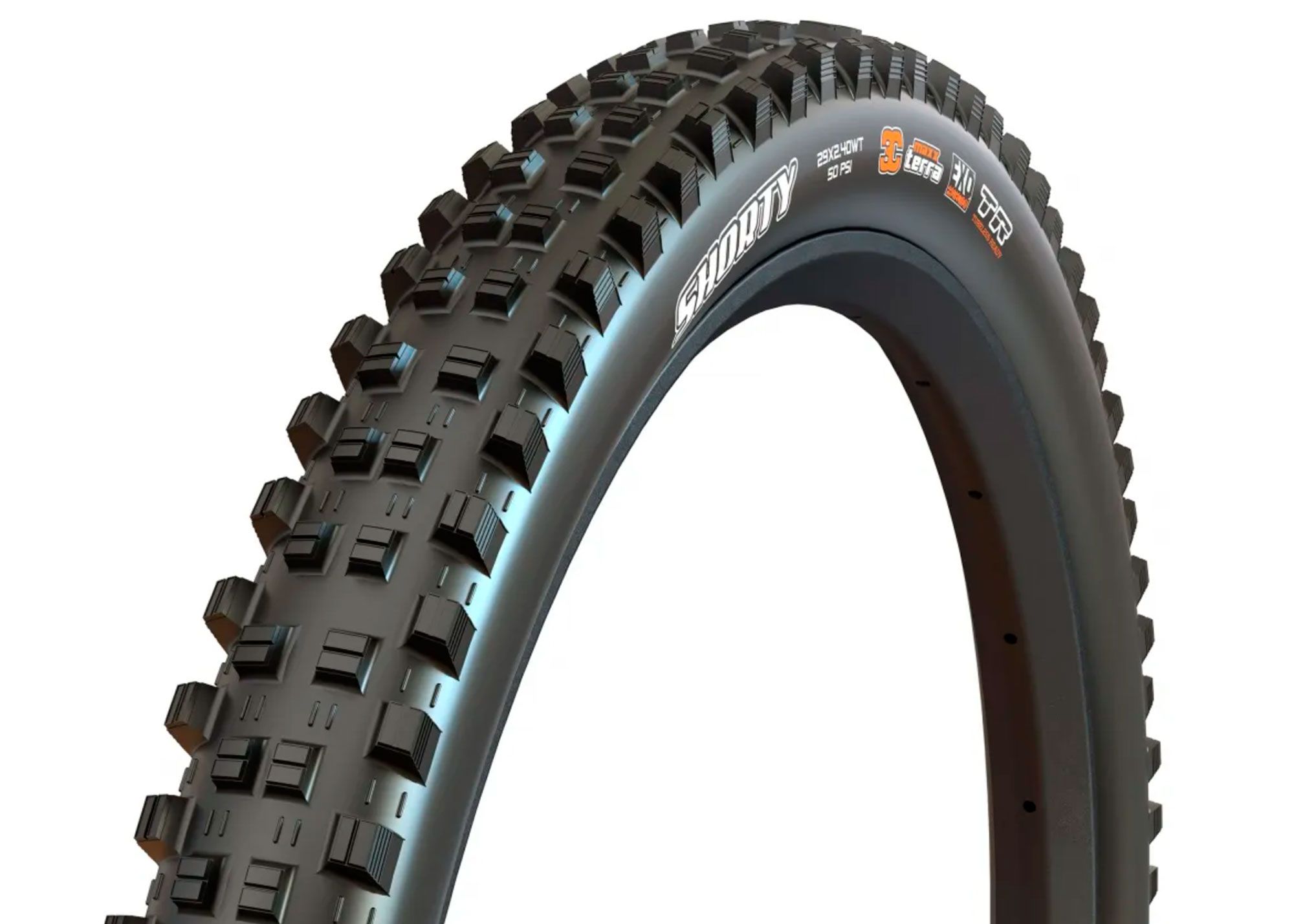 Покришка 27.5x2.40WT (61-584) Maxxis SHORTY (3CT/EXO/TR) Foldable 60tpi