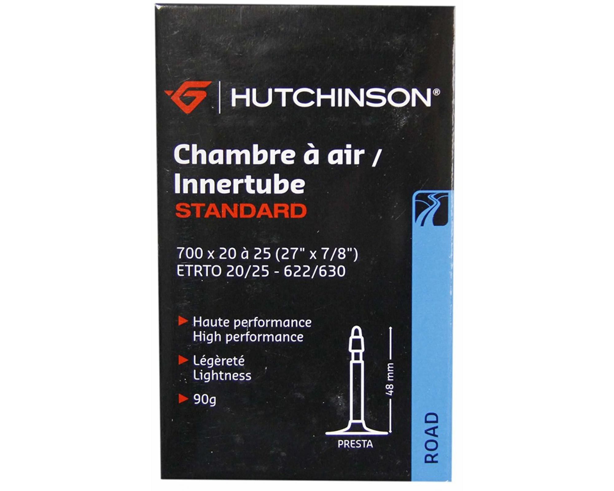 Камера 28 x 0.8-1.00 (20/25-622/630) Hutchinson Standart, presta 48mm