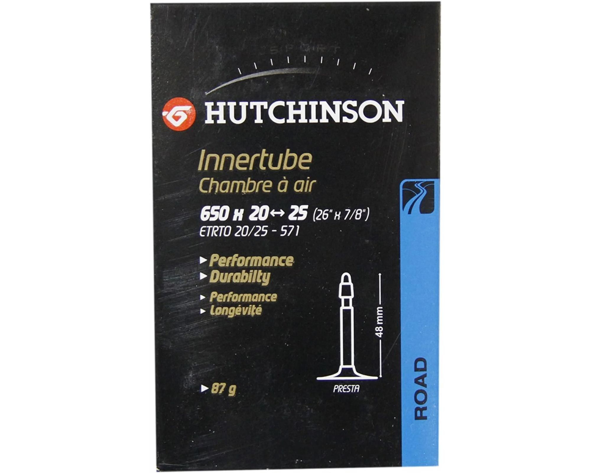 Камера 26 x 0.8-1.00 (20/25-571) Hutchinson Air Light, presta 48mm