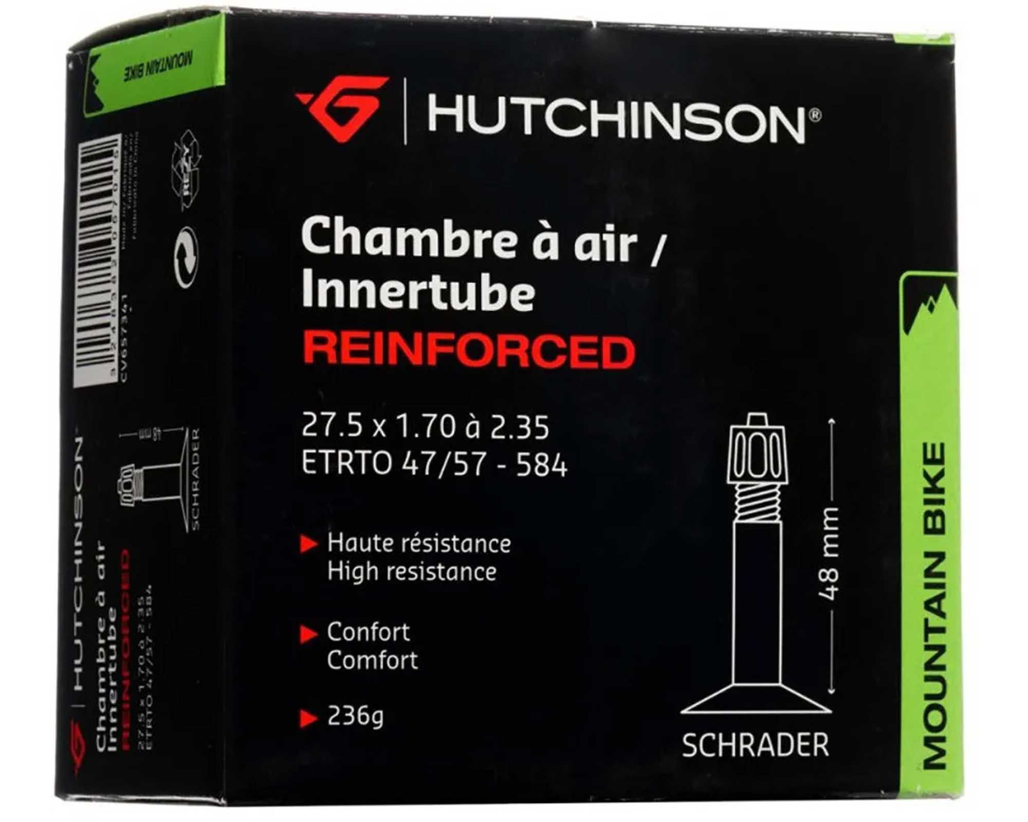 Камера HUTCHINSON CH 27,5X1,70/2,35 AV 48 мм RF