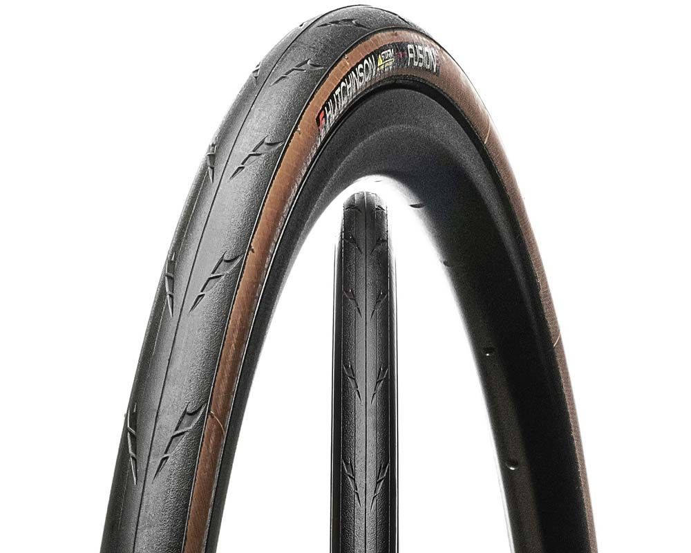 Покрышка 700 x 25 (25-622) Hutchinson Fusion 5, TS TT Perf Tan Wall.