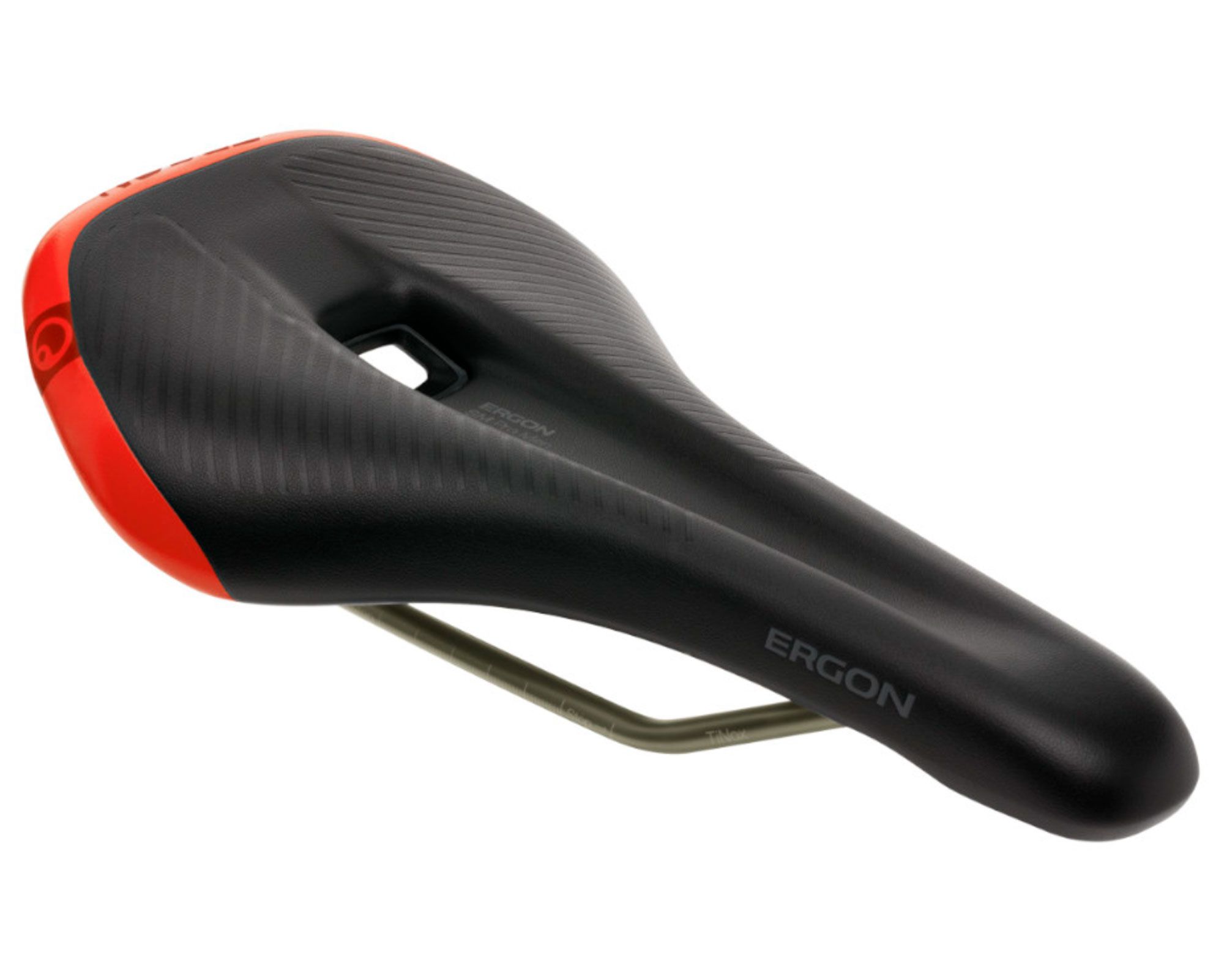 Сідло Ergon Sm Pro Men - розмір M/L  Stealth / Risky Red