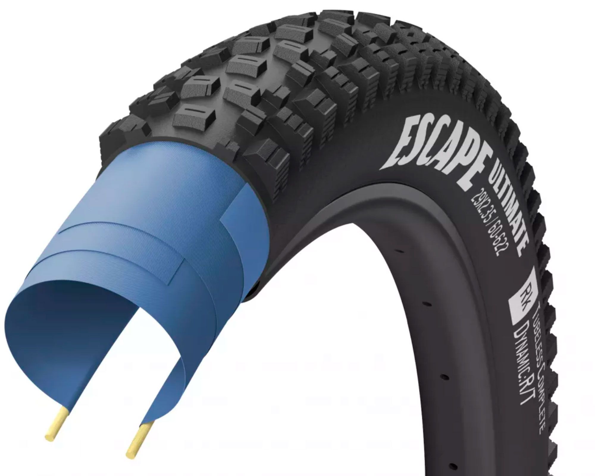 Покришка 27.5x2.6 (66-584) GoodYear ESCAPE Ultimate Tubeless Complete, Black