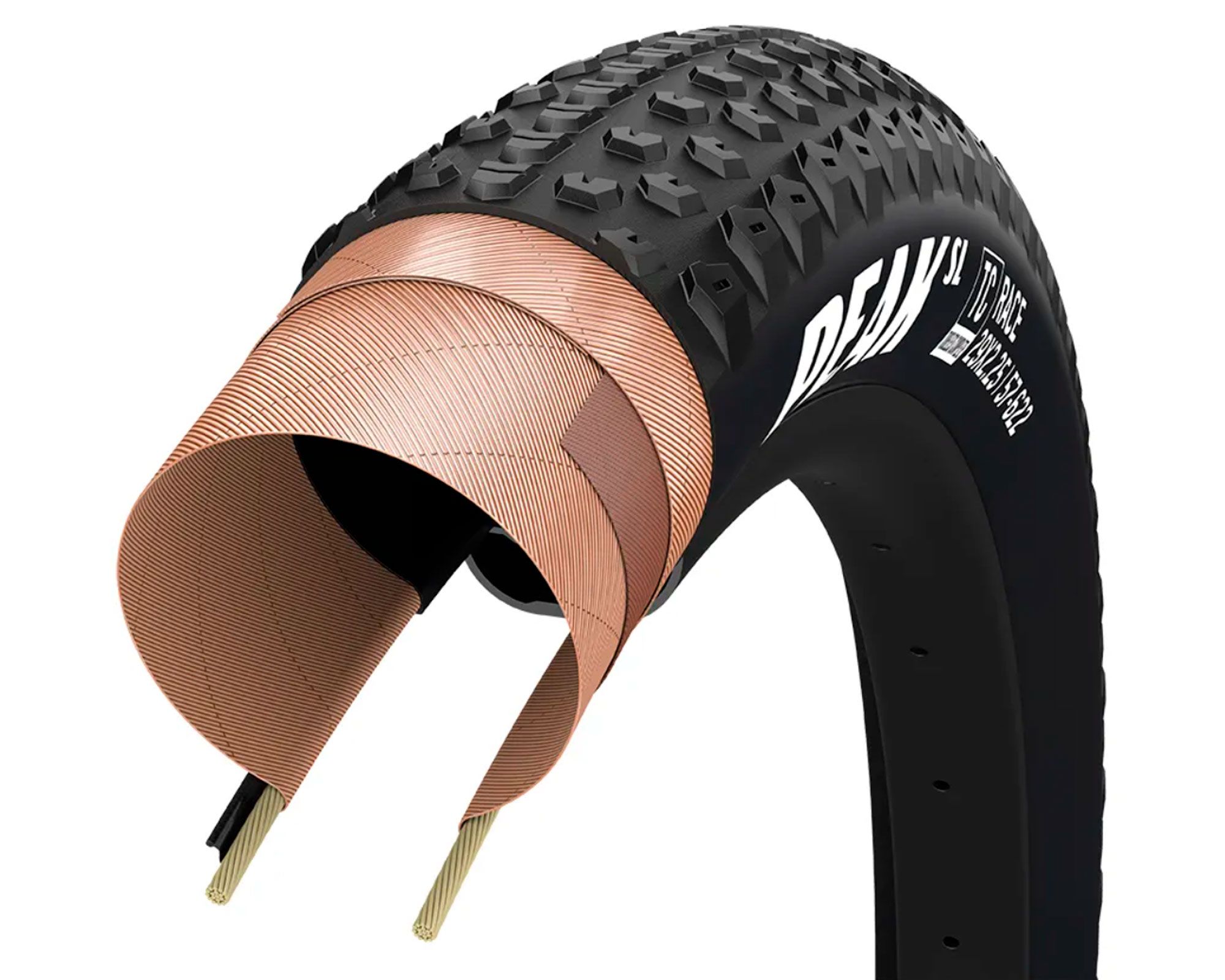 Покришка 29x2.4 (61-622) GoodYear Peak SL Race Tubeless Complete Folding Black, 120tpi