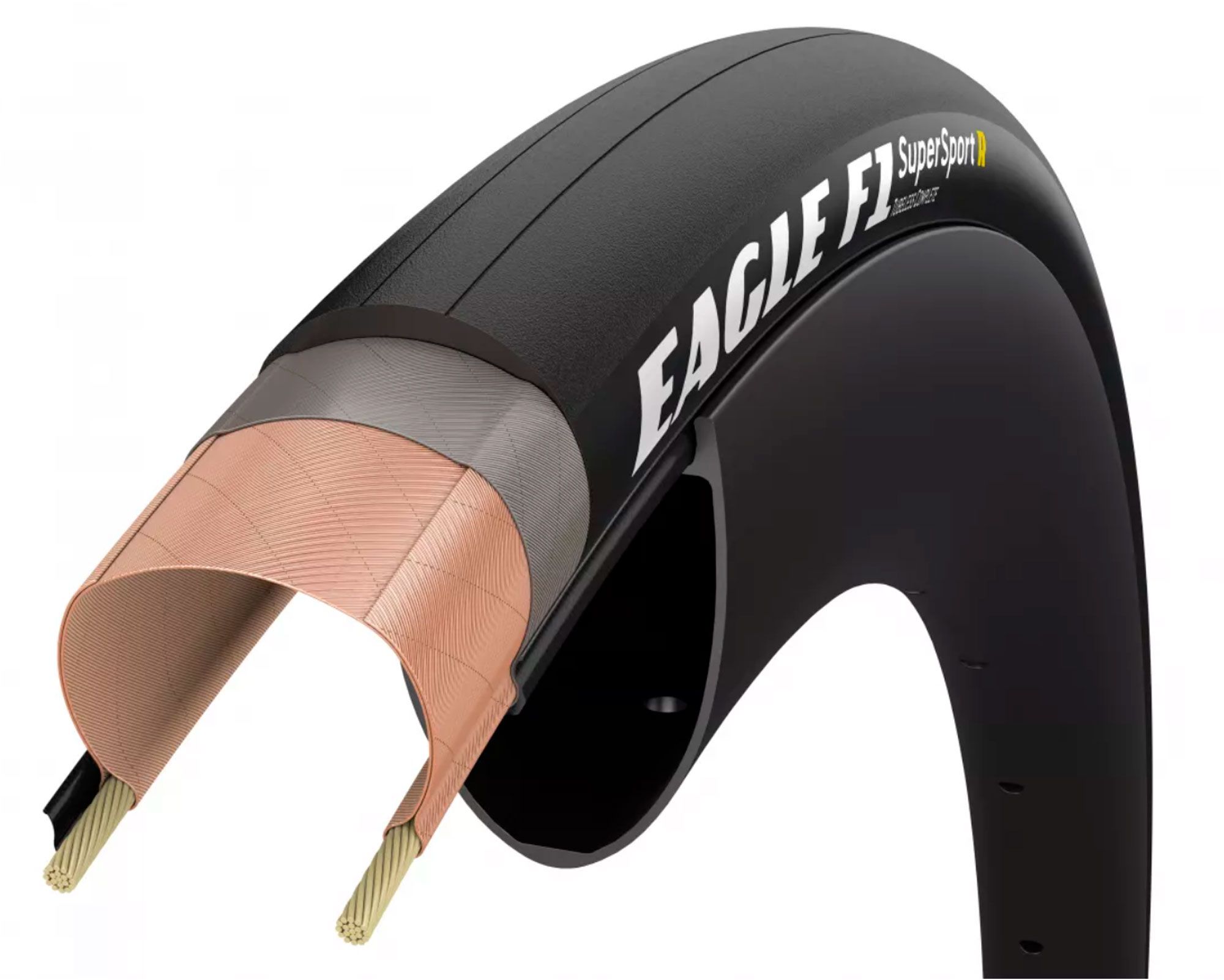 Покришка 700x30 (30-622) GoodYear Eagle F1 SuperSport R Tubeless Complete Folding Black, 150tpi