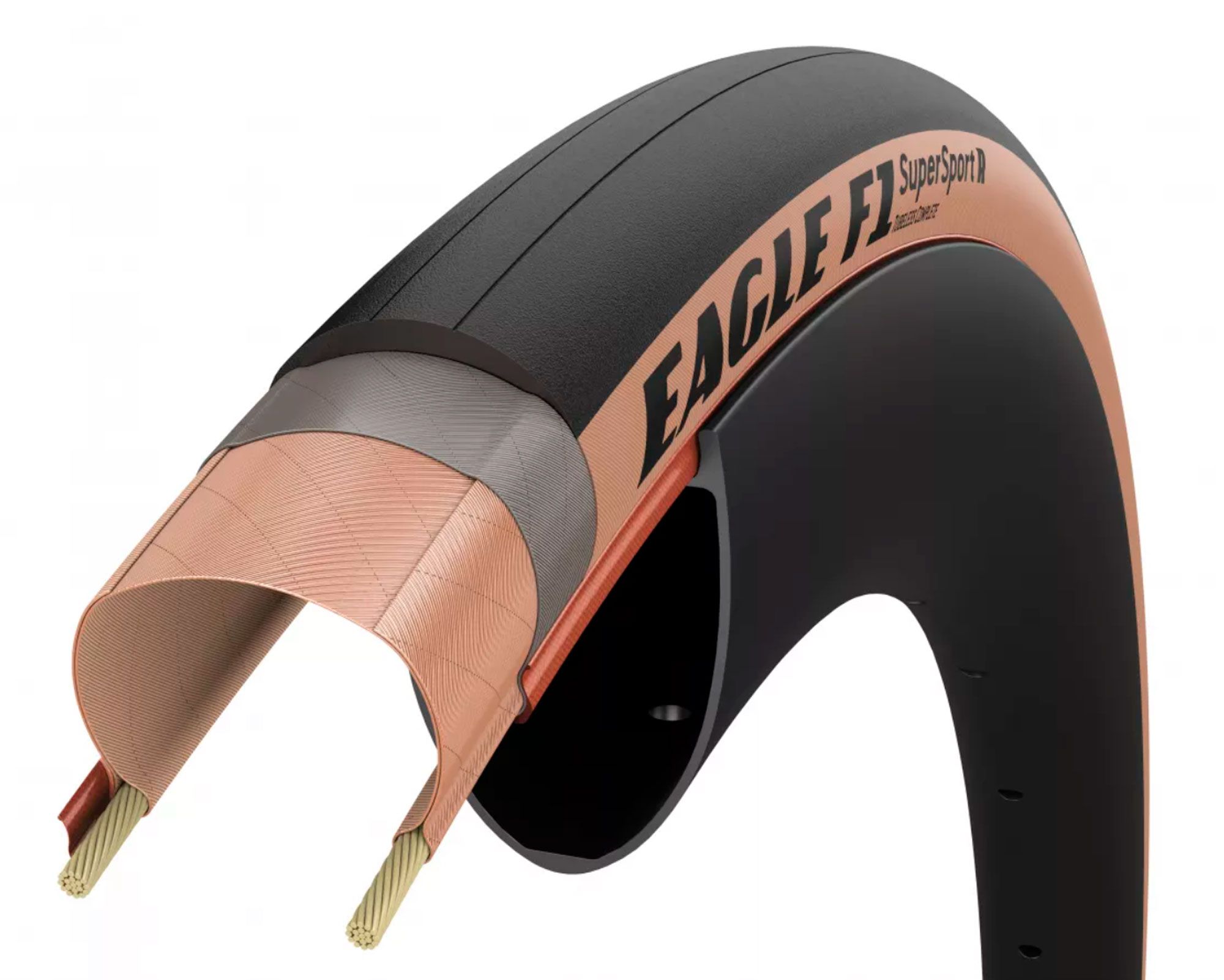 Покришка 700x30 (30-622) GoodYear Eagle F1 SuperSport R Tubeless Complete Folding Transparent, 150tpi