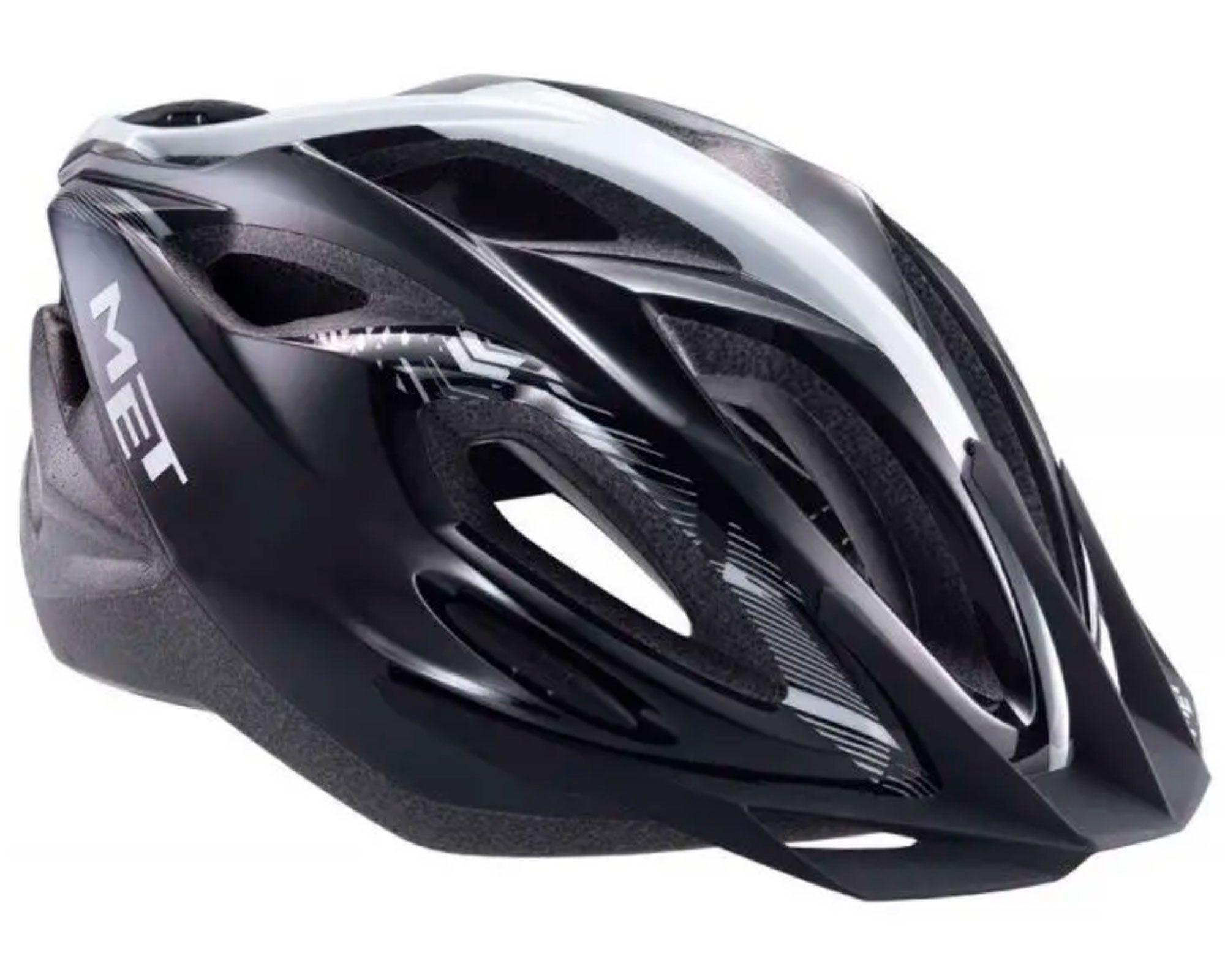 Шлем MET XILO PANEL BLACK/SILVER UN (52-61)