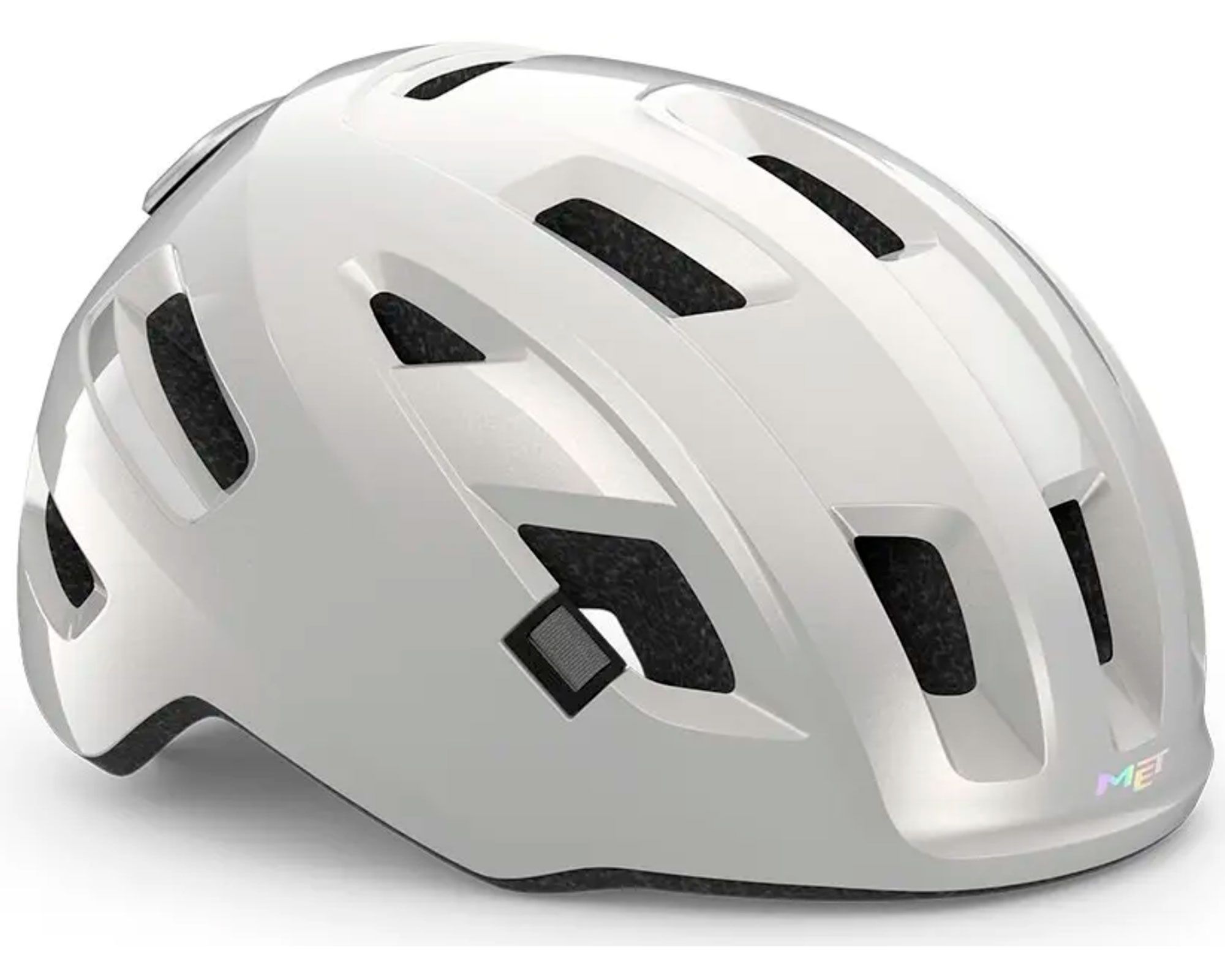 Шолом MET E-MOB CE WHITE | GLOSSY M (56-58)