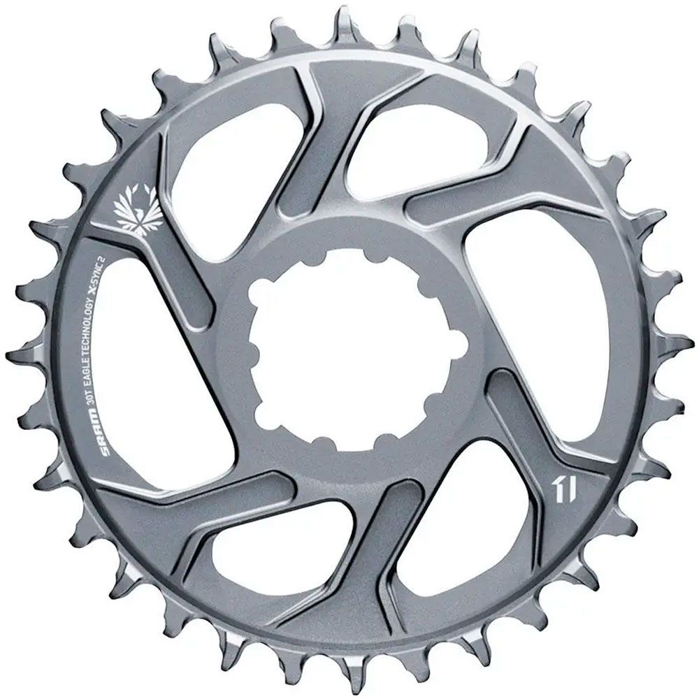 Зірка SRAM X-SYNC 2 30T Direct Mount 4mm Offset Eagle Lunar/Polar Grey