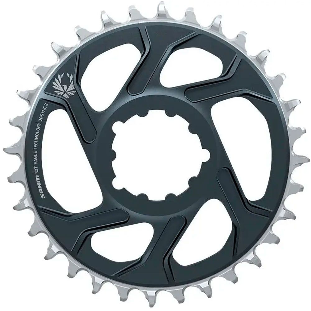Зірка SRAM X-SYNC 2 32T Direct Mount 6mm Offset Eagle Lunar/Polar Grey