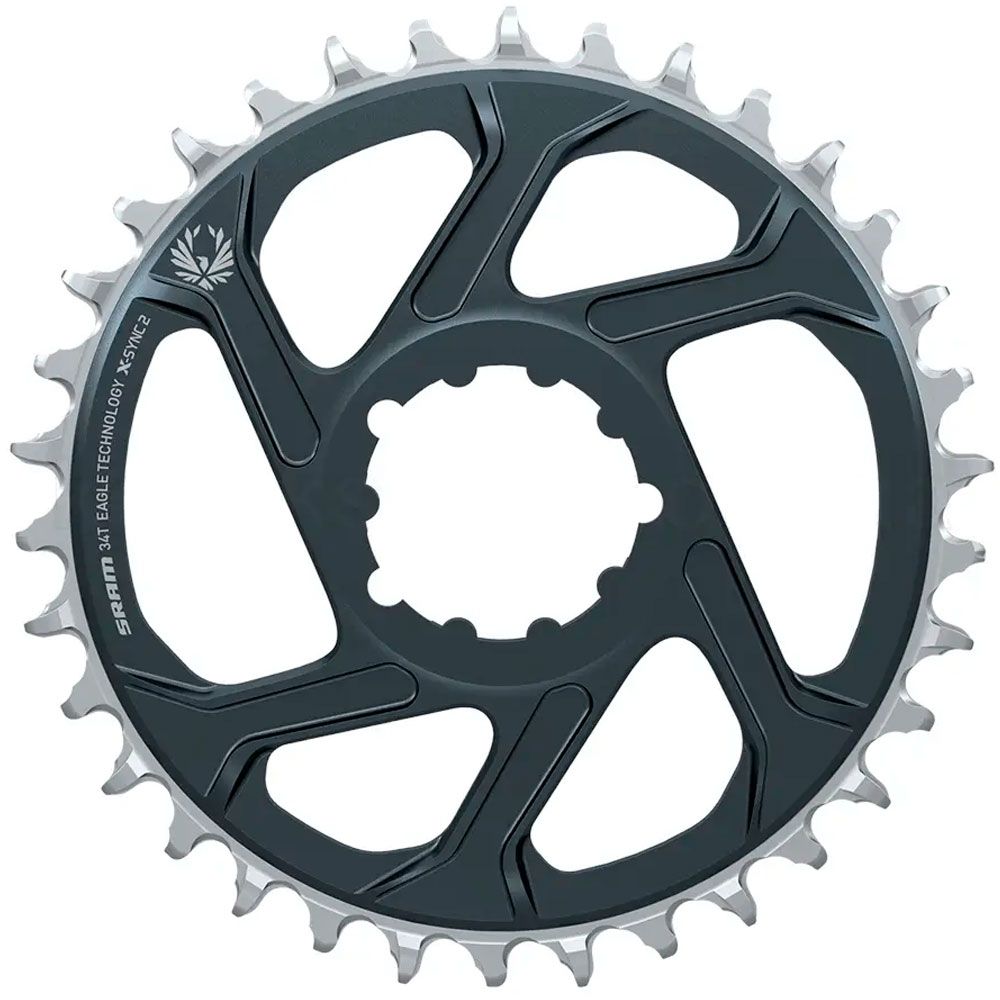 Зірка SRAM X-SYNC 2 34T Direct Mount 6mm Offset Eagle Lunar/Polar Grey