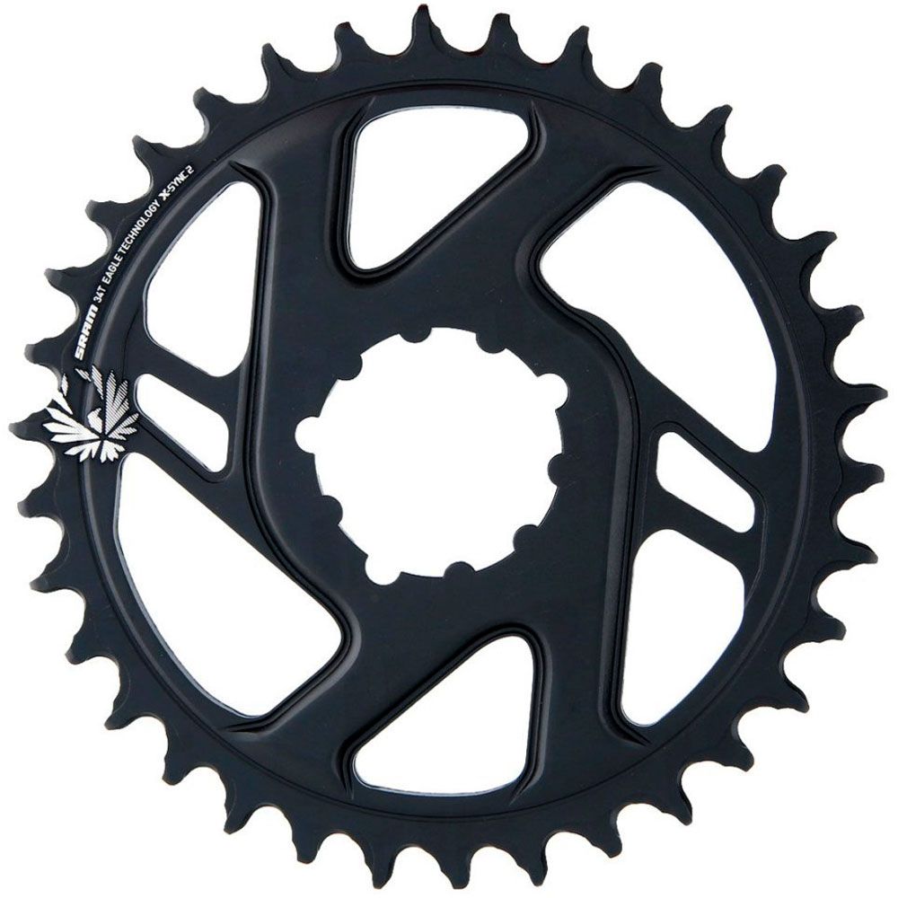 Зірка SRAM X-SYNC 2 Oval 34T Direct Mount 6mm Offset Alum Eagle Black