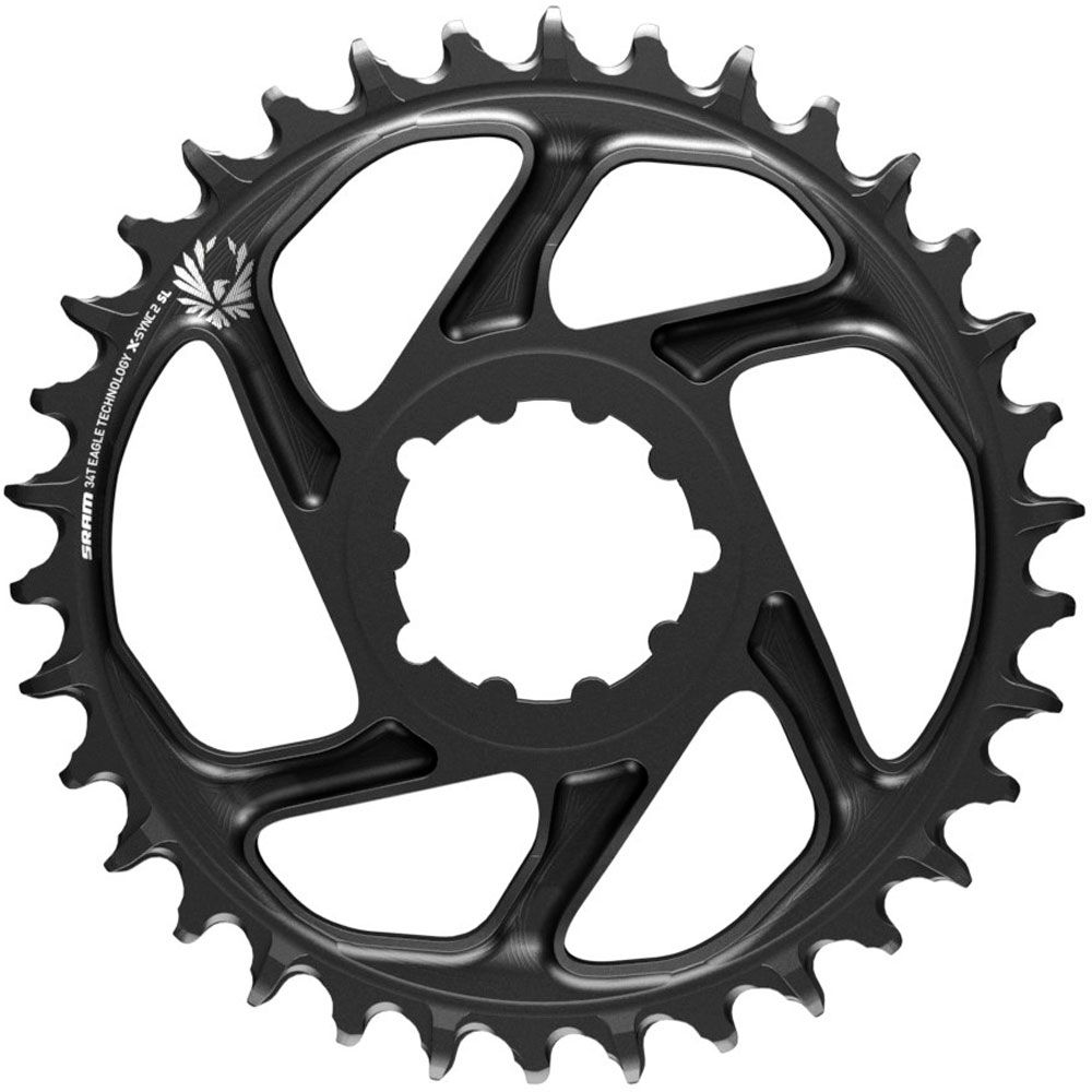 Зірка SRAM CR X-SYNC SL EAGLE 38T DM 6 OFFSET BLK