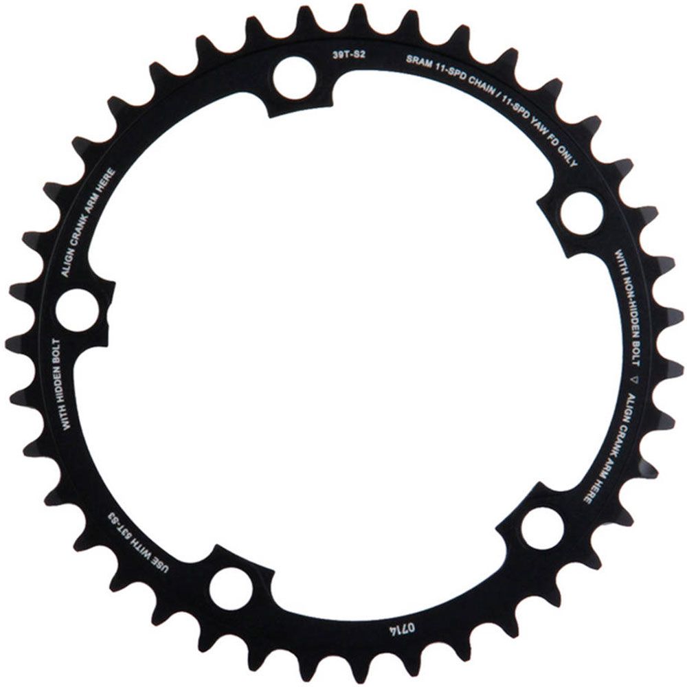 Зірка SRAM X-Glide CRING ROAD 39T 11S S2 130 AL3 BTBLK