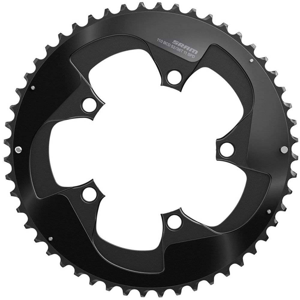 Зірка SRAM X-Glide CRING ROAD 46T 11S S2 110 AL5 BTBLK 2PIN