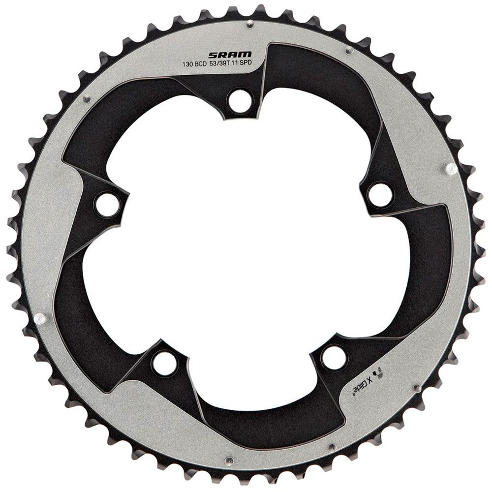 Зірка SRAM X-Glide CRING ROAD 53TYAW 10S NHB 130 AL5 FLGRY