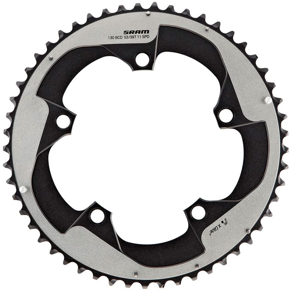 Зірка SRAM X-Glide CRING ROAD 55T 11S 130 AL4 BTBLK 2PN