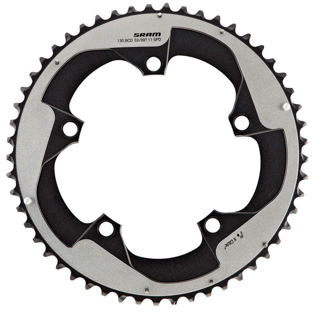 Зірка SRAM X-Glide CRING ROAD FRC 11S 53T 130 AL5BTBLK 2PN