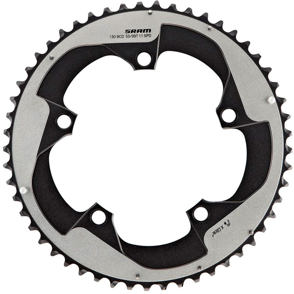 Зірка SRAM X-Glide CRING ROAD RED22 53T S3 130 AL5FLGRY 2PN