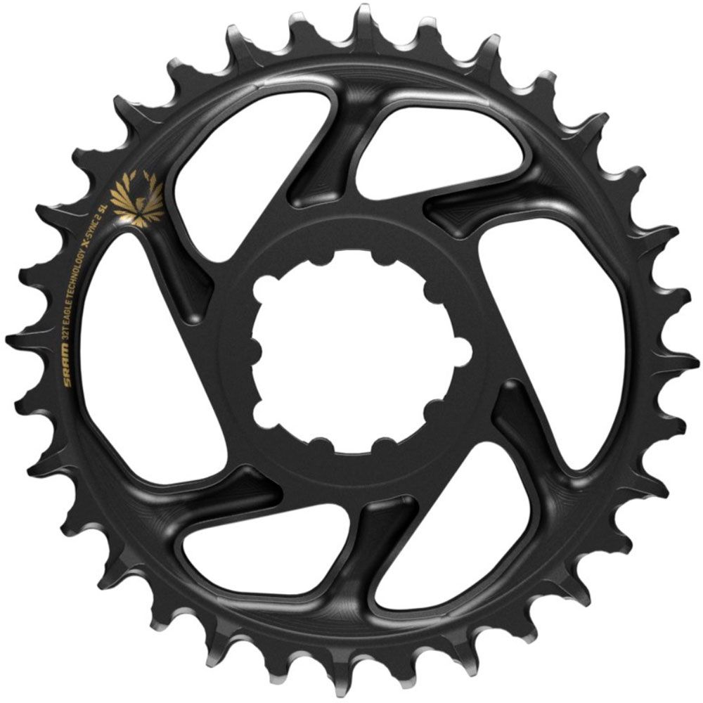 Зірка SRAM X-SYNC 2 SL 38T Direct Mount 6mm Offset Eagle Gold