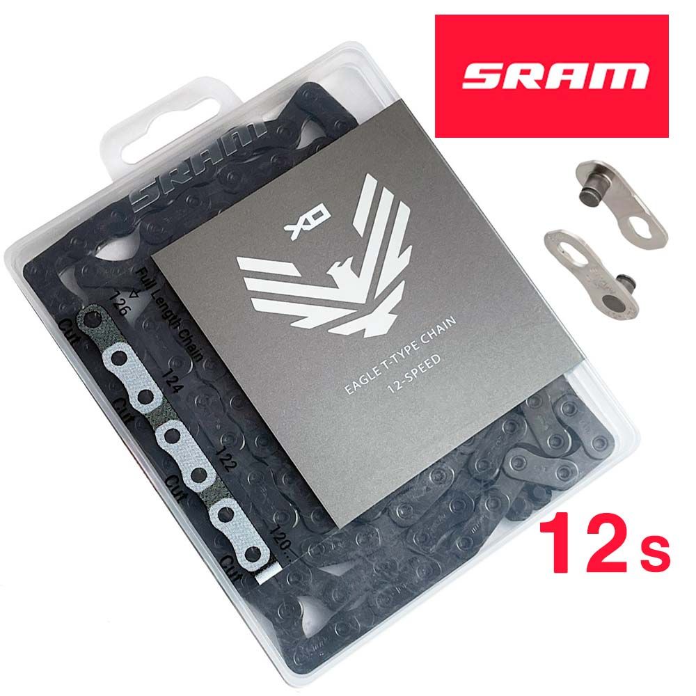 Ланцюг SRAM X0 T-TYPE EAGLE 126лнк. Чорний 12шв. 1шт NEW