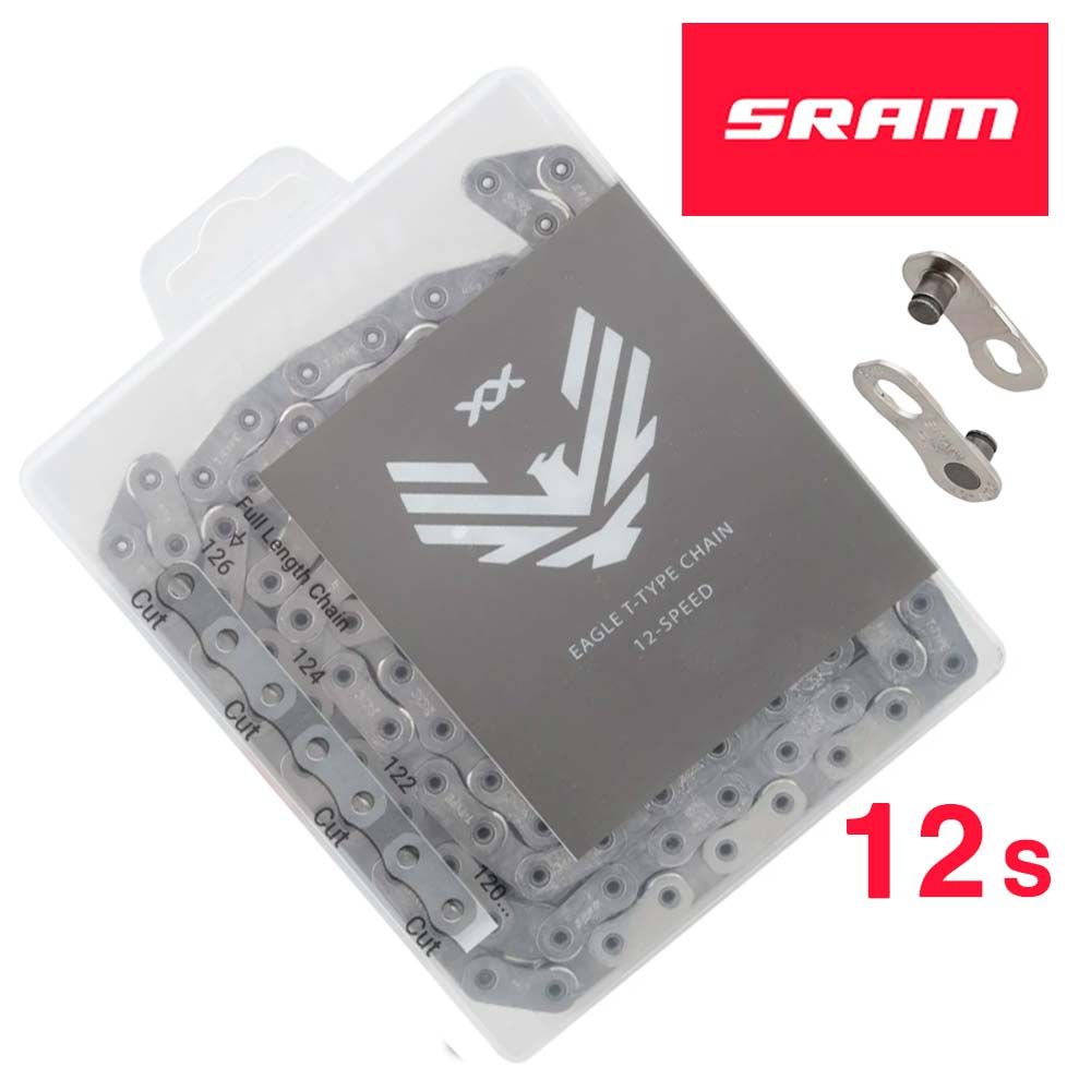 Ланцюг SRAM XX T-TYPE EAGLE 126лнк. Cрібний 12шв. 1шт NEW