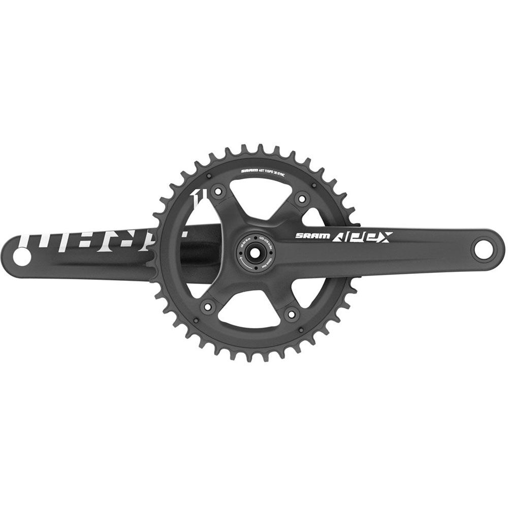 Шатуны SRAM APEX AM FC APEX 1 GXP 170 BLK 42T XSYNC