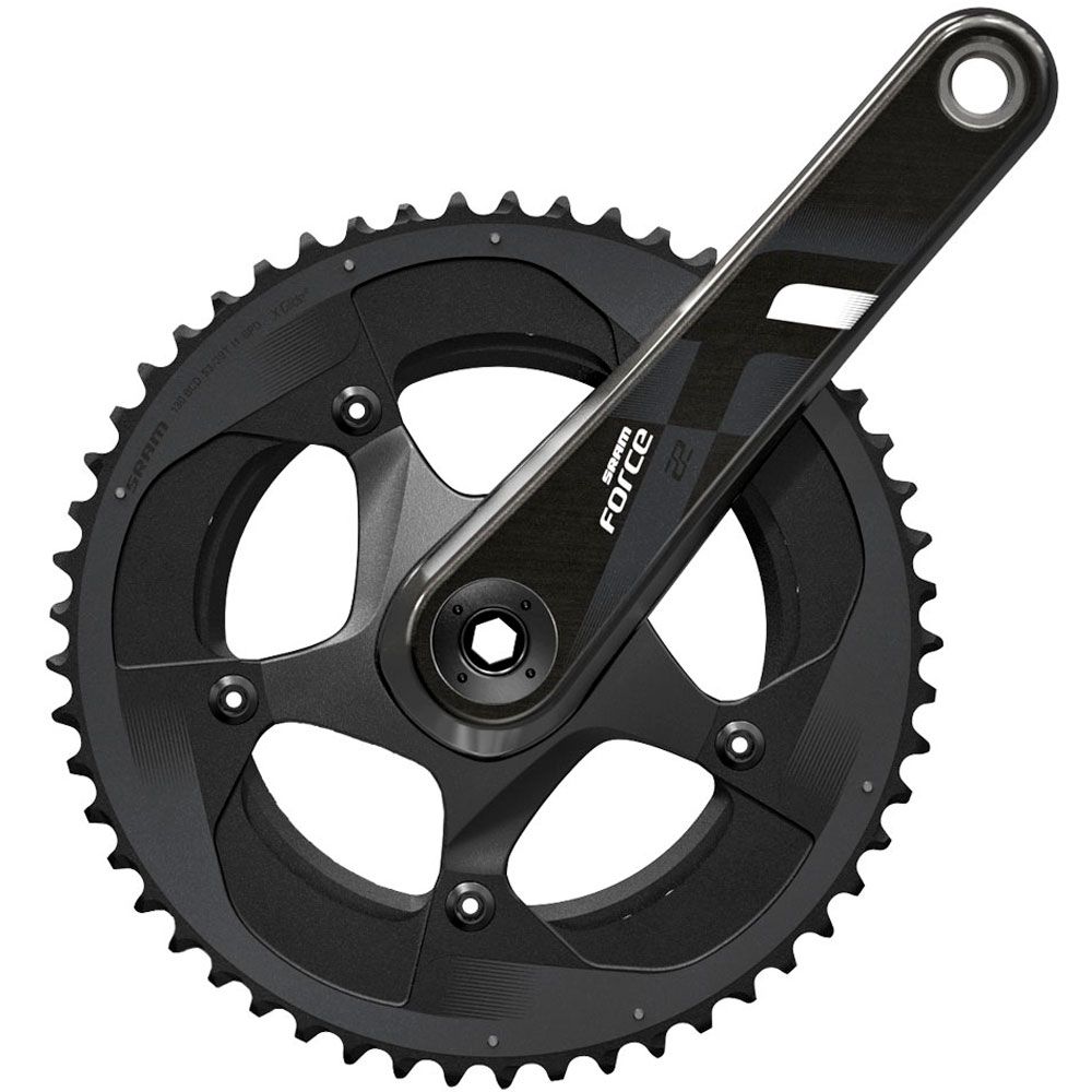 Шатуны SRAM Force22 GXP 175 53-39 Yaw, GXP Cups NOT included