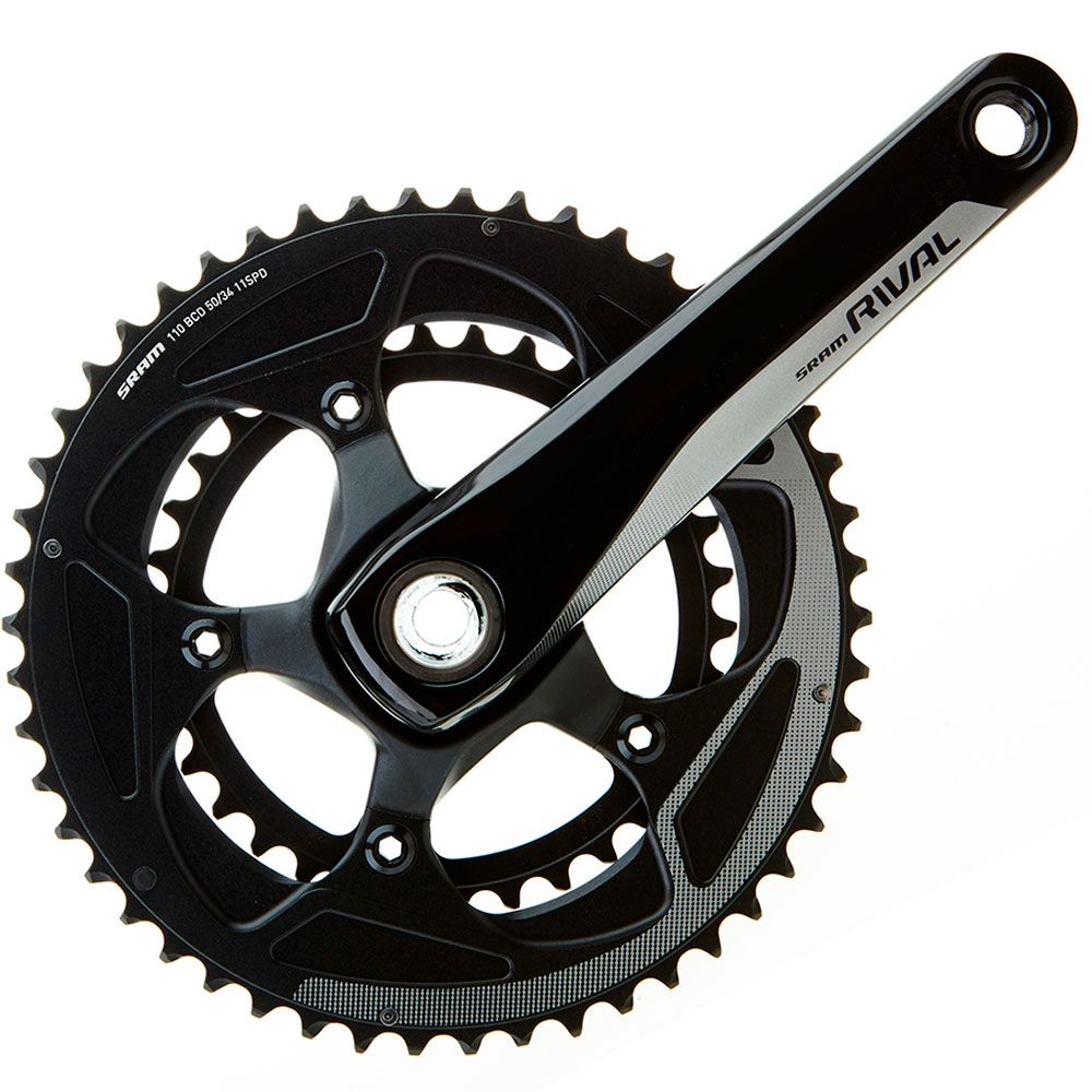 Шатуны SRAM Rival22 BB30 170 46-36 Yaw, Bearings NOT Included