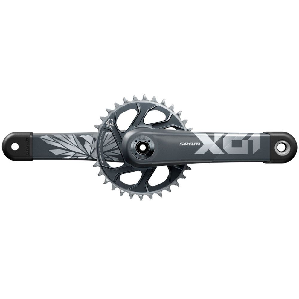 Шатуни SRAM X01 Eagle Superboost+ DUB 12s 165 w Direct Mount 32T X-SYNC 2 Chainring Lunar Polar Black (DUB Cups/Bearings not included) C3