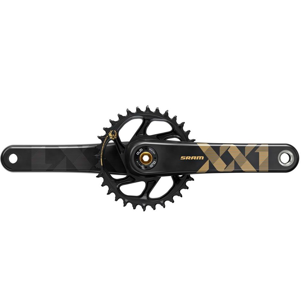 Шатуны SRAM XX1 EAGLE AM FC XX1 EAGLE DUB 170 GLD DM 34T