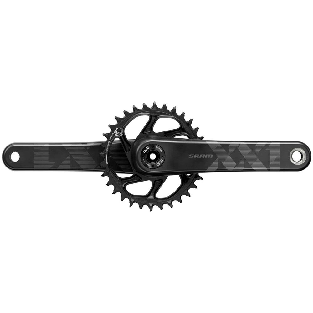 Шатуни SRAM XX1 Eagle Fat Bike 5 DUB 175 12шв Зірка SRAM 30T X-SYNC 2 Black