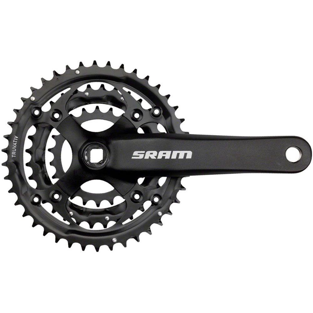Шатуни SRAM Crank S600 8 sp 3.0 SquareTaper 175 BlastBlack 42-32-22