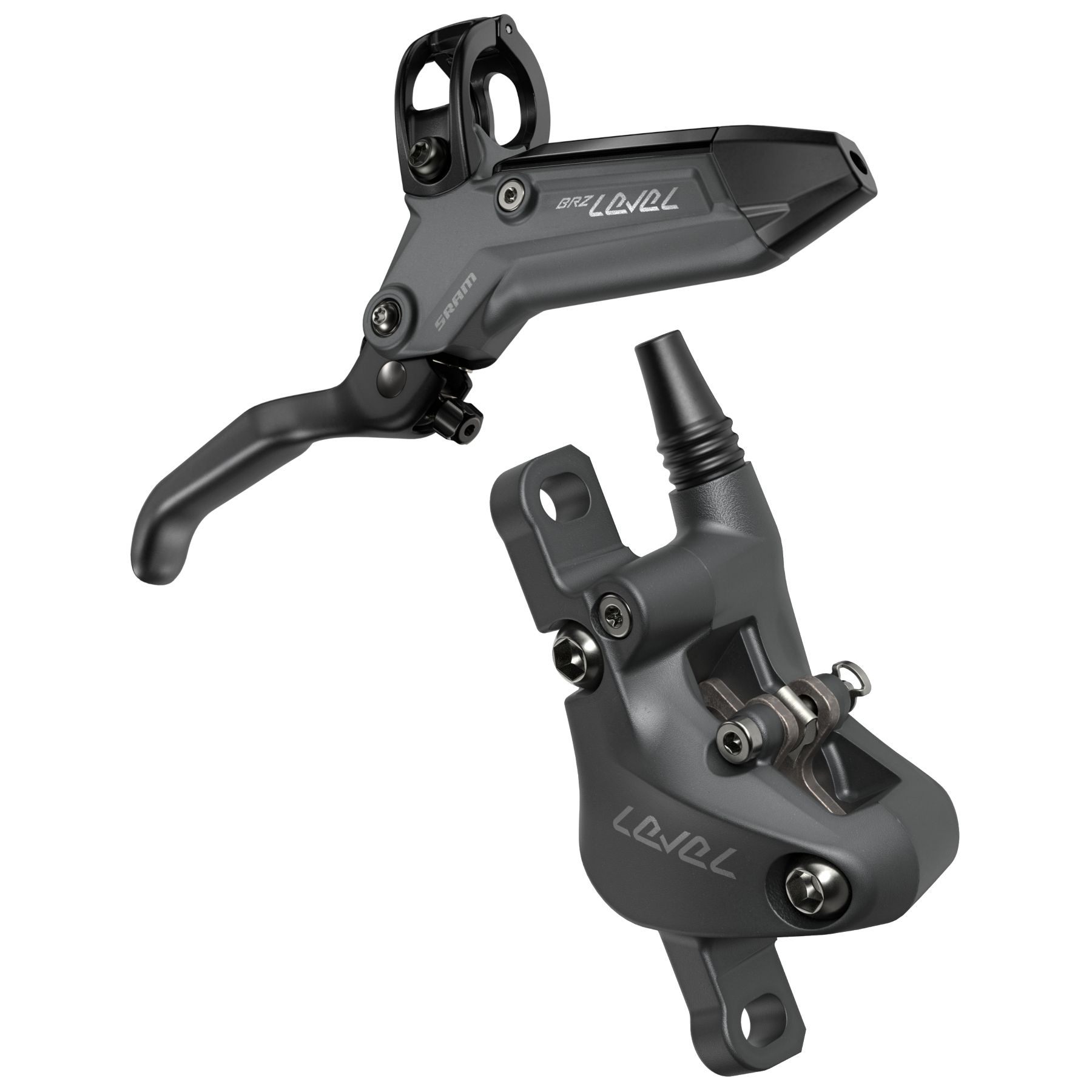 Тормоз дисковый SRAM Level Bronze Stealth 2 Piston - Aluminum Lever, Передние 950 мм, C1