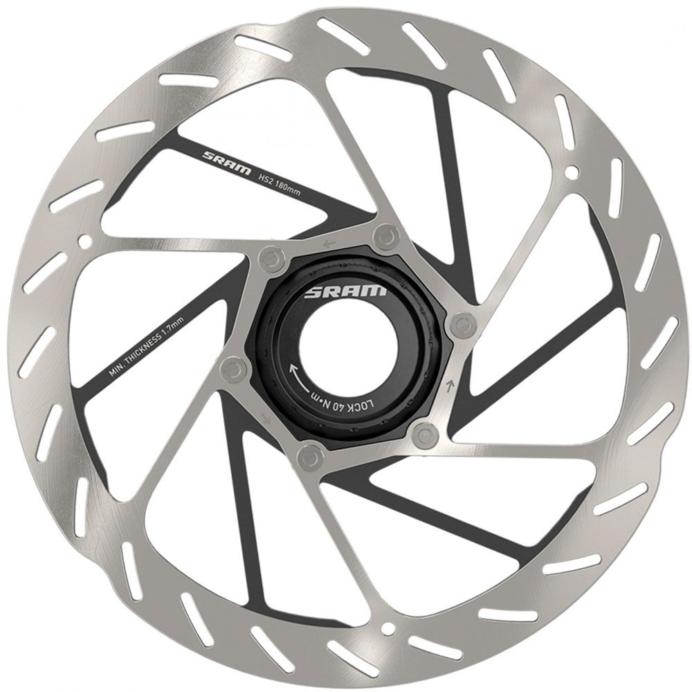 Ротор тормозной SRAM HS2 160 мм Center Lock (includes lockring) Rounded