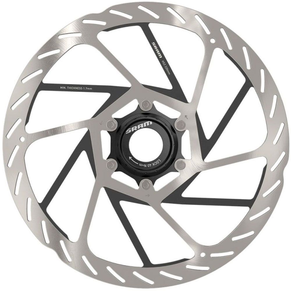 Ротор гальмівний SRAM HS2 220 мм Center Lock (includes lockring) Rounded
