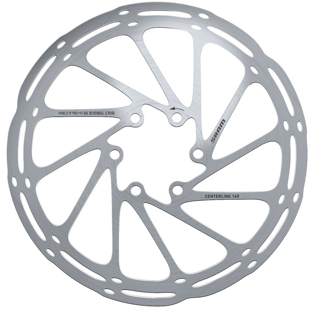 Ротор тормозной SRAM Centerline 180 мм стальные болты Rounded