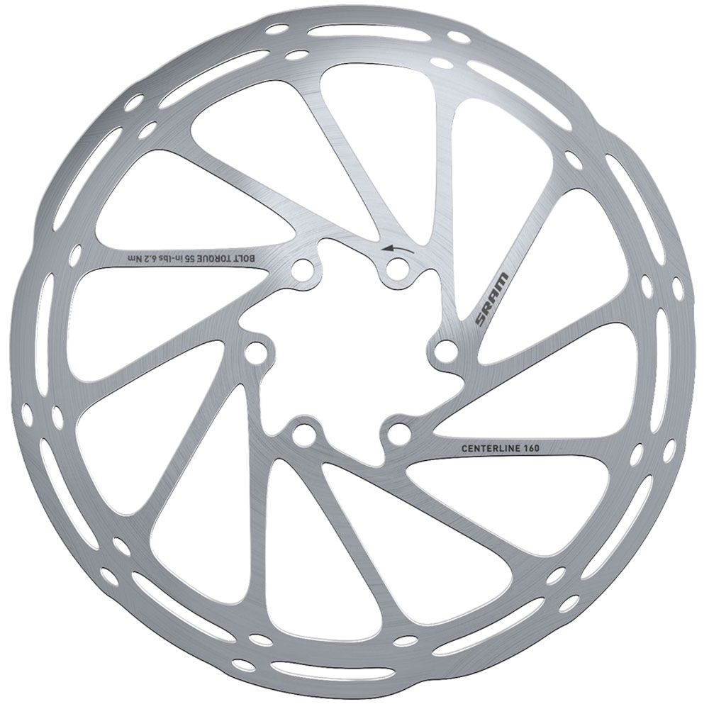 Ротор гальмівний SRAM Centerline 200 мм сталеві болти Rounded