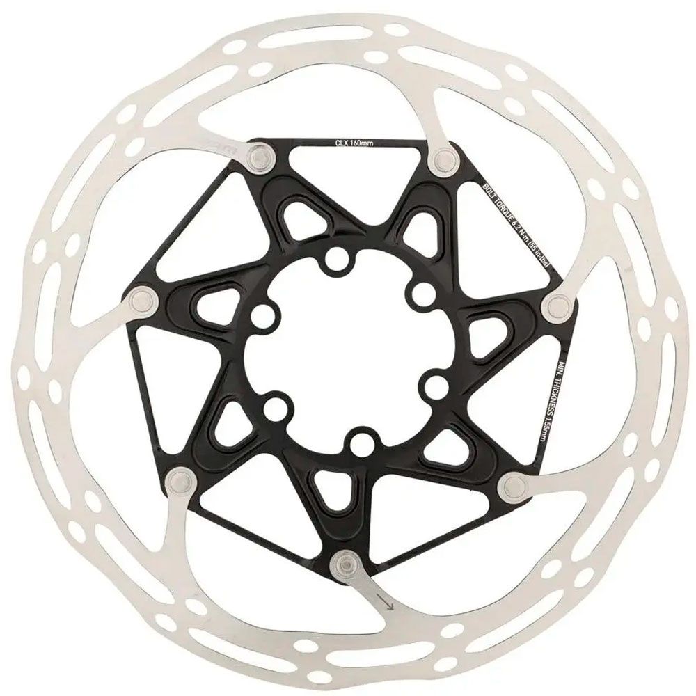 Ротор тормозной SRAMCNTRLN 2P 180 мм BLACK TI ROUNDED