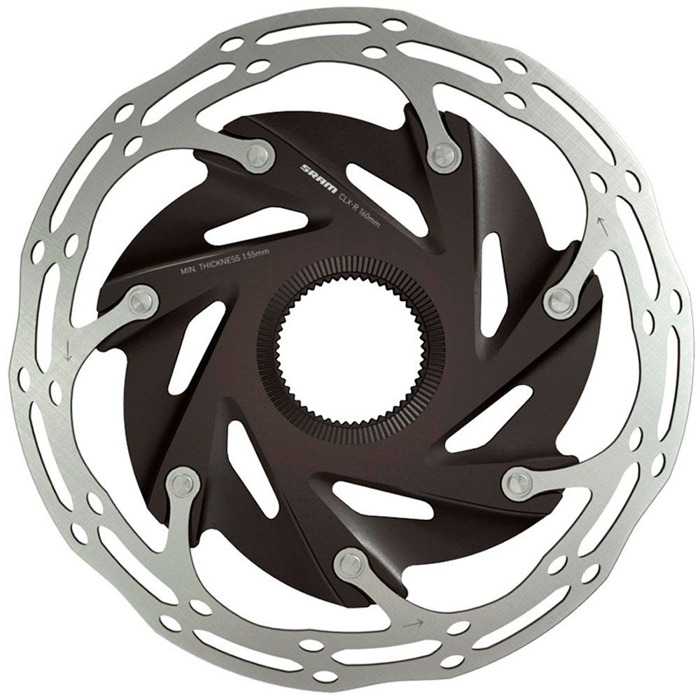 Ротор гальмівний SRAM Centerline X Road 2 CenterLock 160 мм Black Rounded