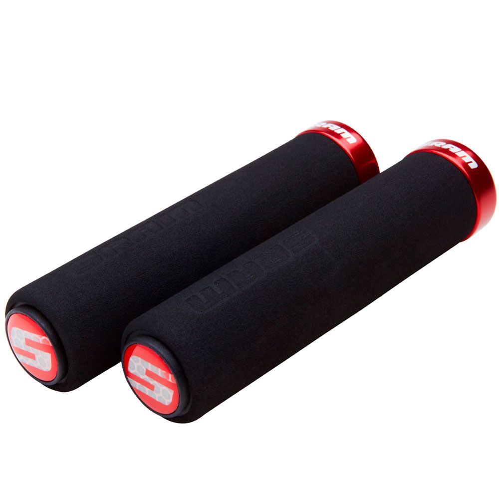 Гріпси SRAM FOAM 129 мм BLK/RED, з замками