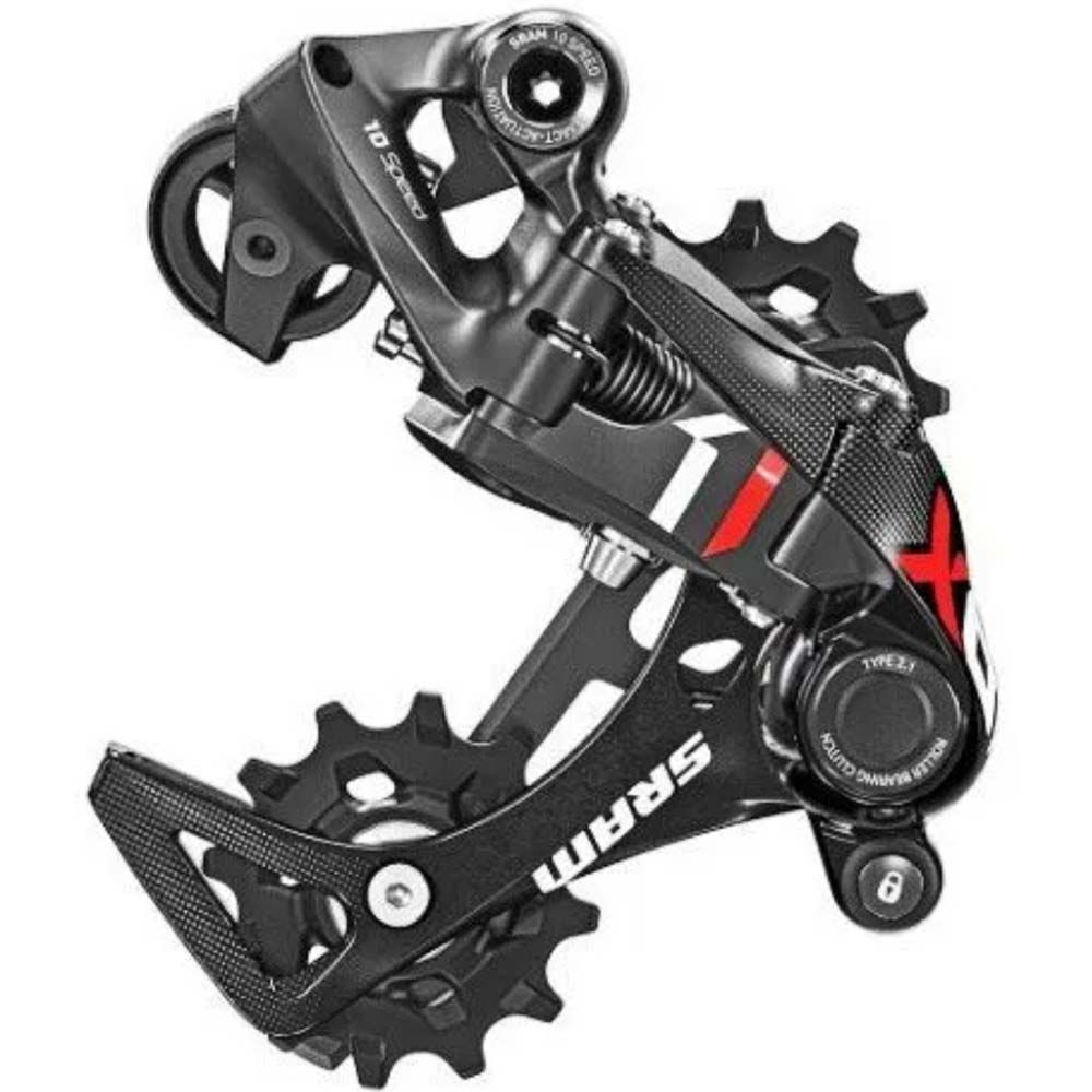 Переключатель задний SRAM X01 DH Type 3.0 RED Short 10 скоростей