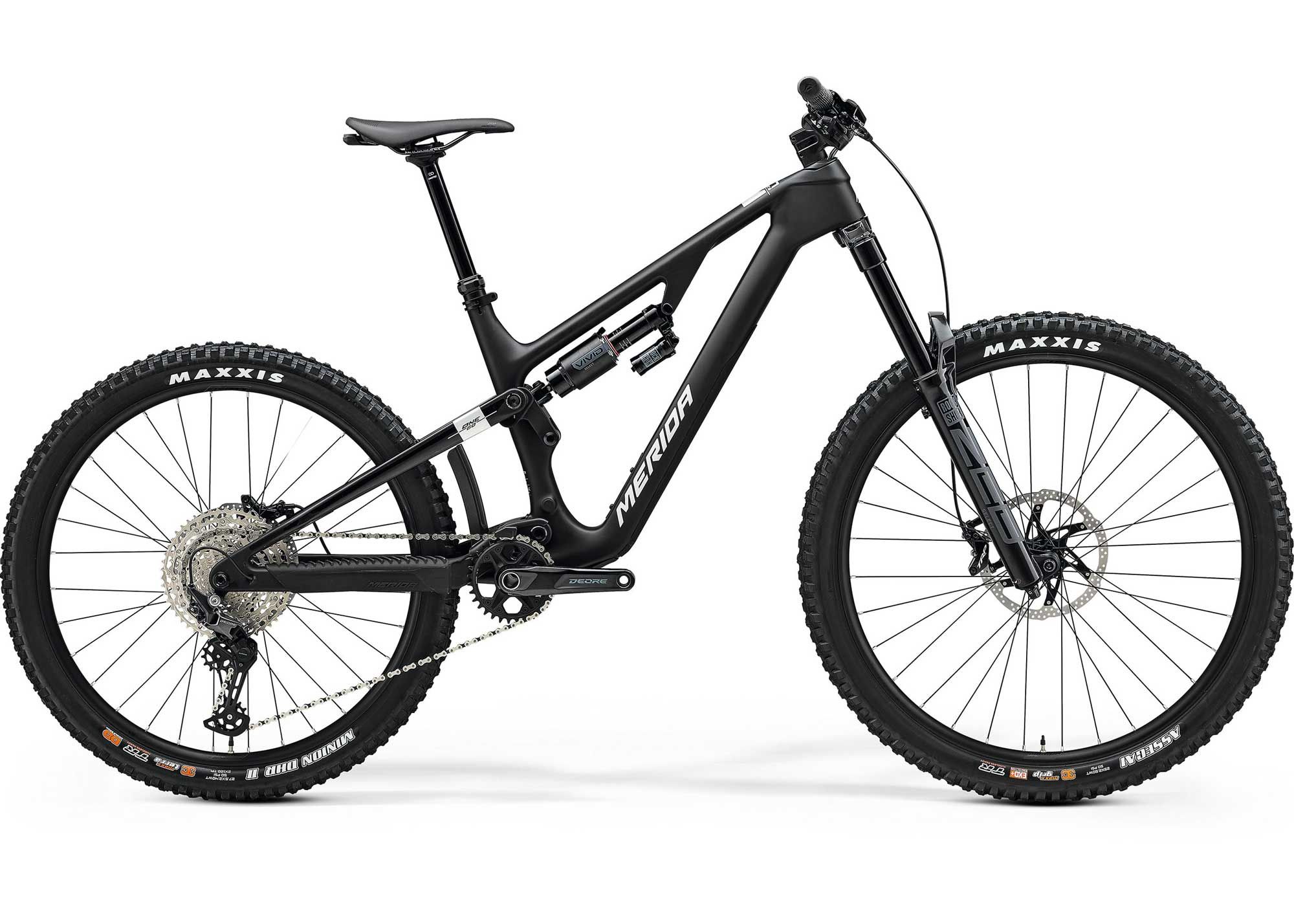 Велосипед 27.5-29 Merida ONE-SIXTY 6000 (2025) рама - XS Silk Black (Silver)