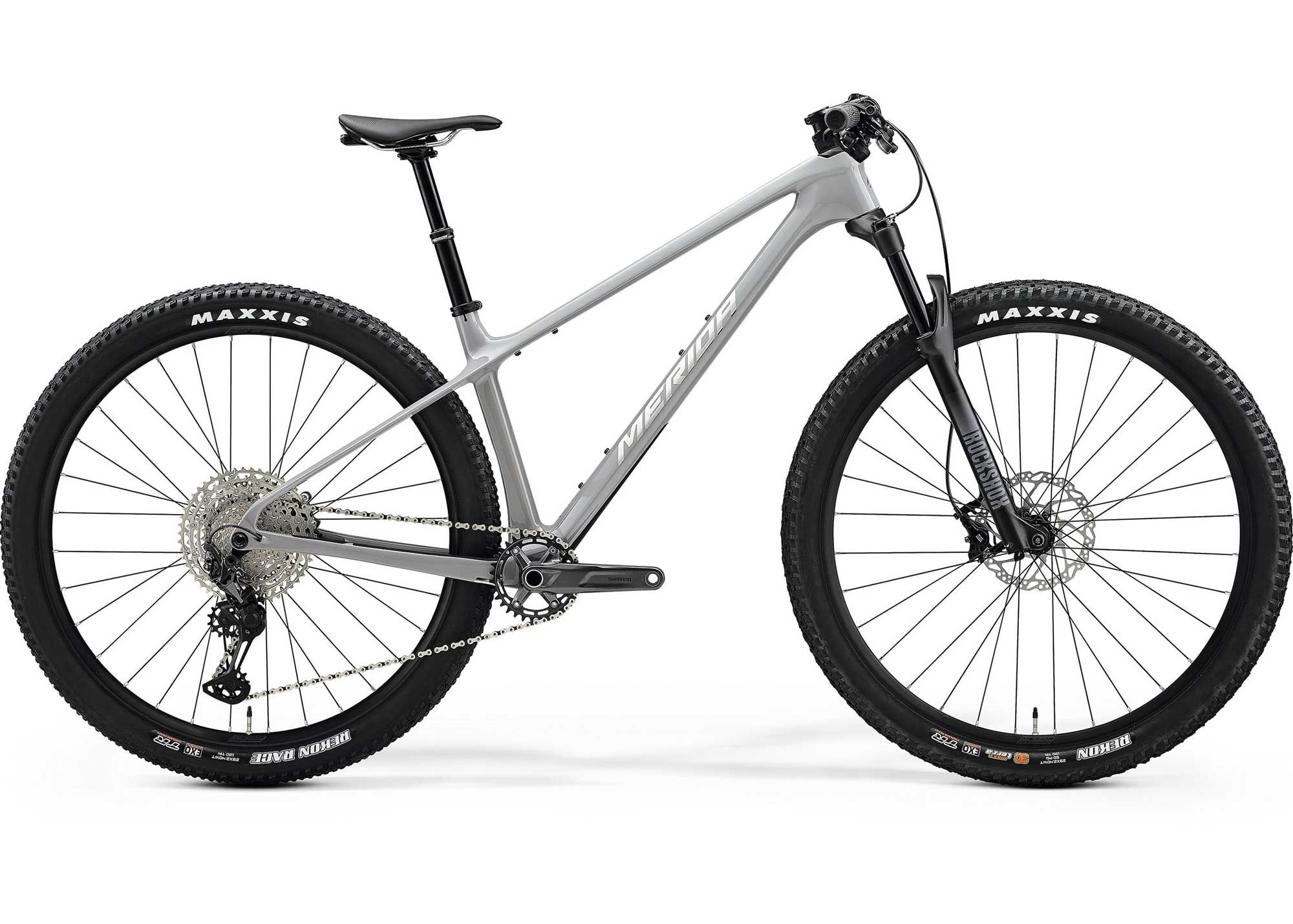 Велосипед 29 Merida BIG.NINE TR 5000 (2025) рама - XL Cool Grey (Silver/Black)