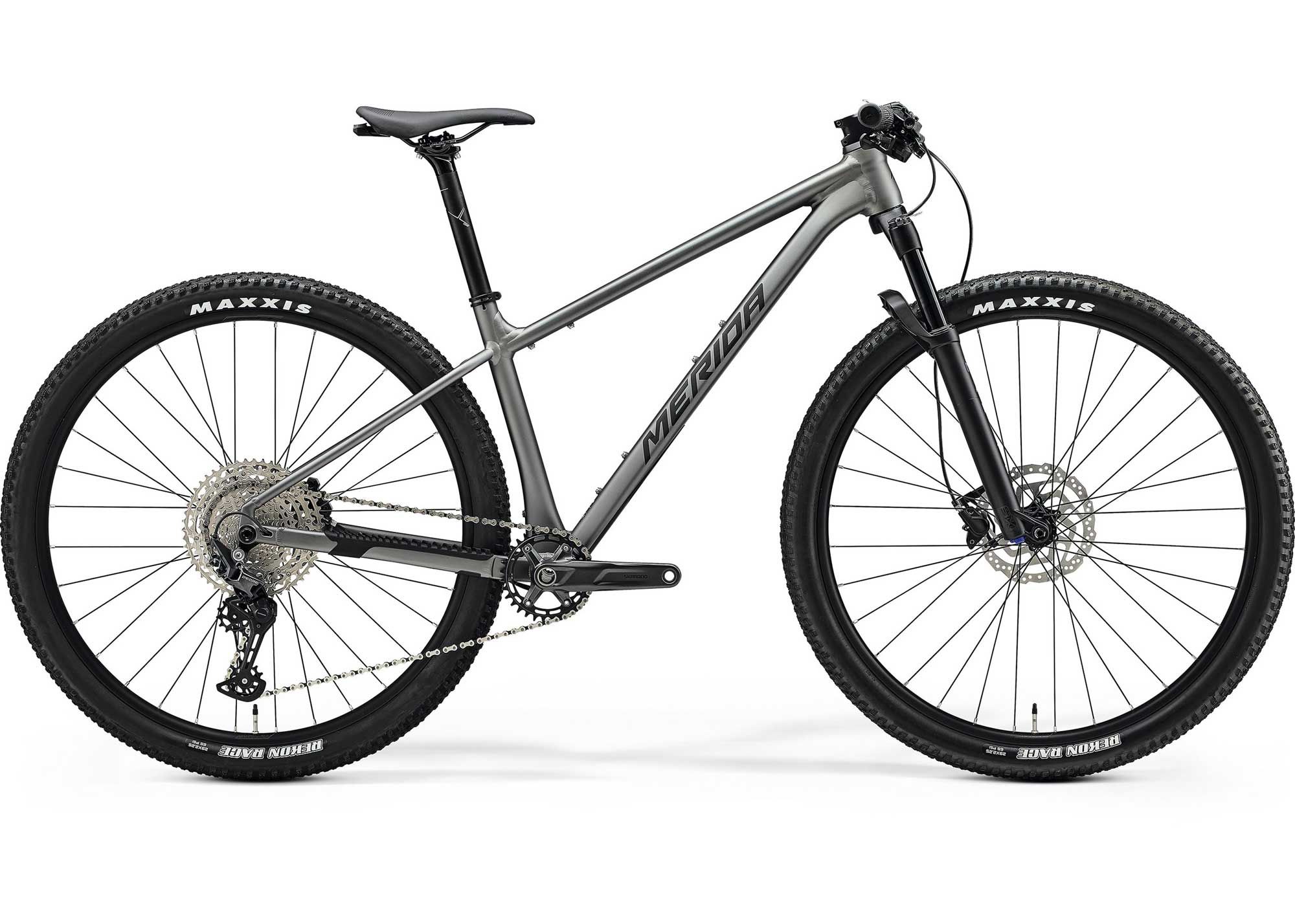 Велосипед 29 Merida BIG.NINE 700 (2025) рама - L Silk Gunmetal Grey (Black)